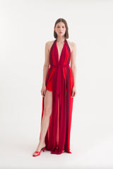 SAM NEGLIGEE TRICOLOR RED