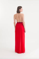 SAM NEGLIGEE TRICOLOR RED