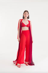 VALENTINA ROBE RED