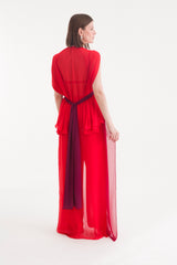 VALENTINA ROBE RED