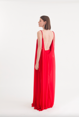 TONY DRESS FERRARI RED
