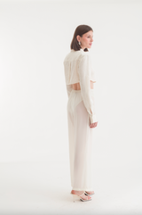 DIANA TROUSERS IVORY