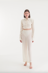 DIANA TROUSERS IVORY
