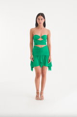 LILY MINI SKIRT GREEN