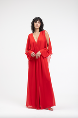 VALENTINA KAFTAN FERRARI RED