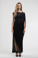 ISADORA OFF THE SHOULDER TOP BLACK