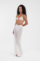 DIANA TROUSERS IVORY
