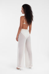 DIANA TROUSERS IVORY