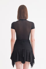 LILY MINI SKIRT BLACK