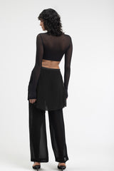 FONDA CROP TOP LONG SLEEVES