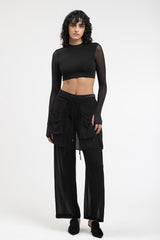 FONDA CROP TOP LONG SLEEVES
