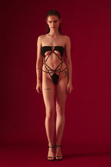 LILY ROSE HARNESS BODYSUIT
