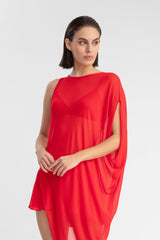 ISADORA MINI SKIRT FERRARI RED