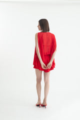 VALENTINA TOP RED