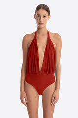 NIKO HIP BODYSUIT FERRARI RED