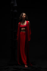 VALENTINA ROBE RED