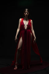 VALENTINA ROBE RED