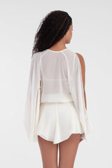 ISADORA MINI SKIRT IVORY