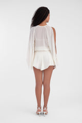 ISADORA MINI SKIRT IVORY