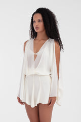 ISADORA MINI SKIRT IVORY