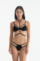 JENNA T-HARNESS BLACK