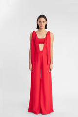 LOLA TROUSER FERRARI RED