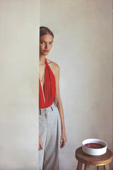 NIKO HIP BODYSUIT FERRARI RED