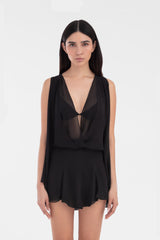 ISADORA MINI SKIRT BLACK