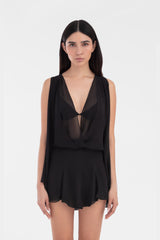 VALENTINA TOP BLACK