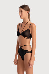 Zendaya, Ouvert, Culotte, Japonés, Transparente, Clásico, Atrevido, Lencería, Cómodo, Modelo caucasica, Fondo blanco, Look completo, Parte frontal.