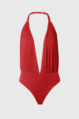NIKO HIP BODYSUIT FERRARI RED