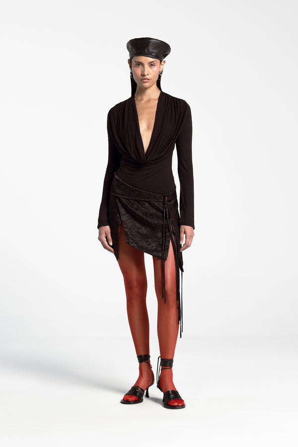JULIETTE MINI SKIRT BLACK