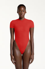 FONDA BASIC BODYSUIT FERRARI RED
