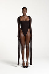 CLAUDIA STRAPLESS BODYSUIT