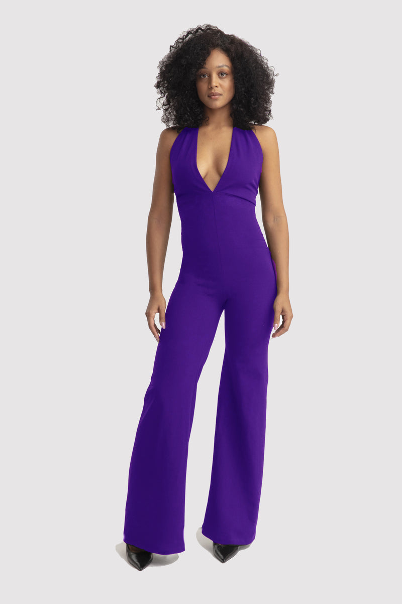 TILDA JUMPSUIT PLUM