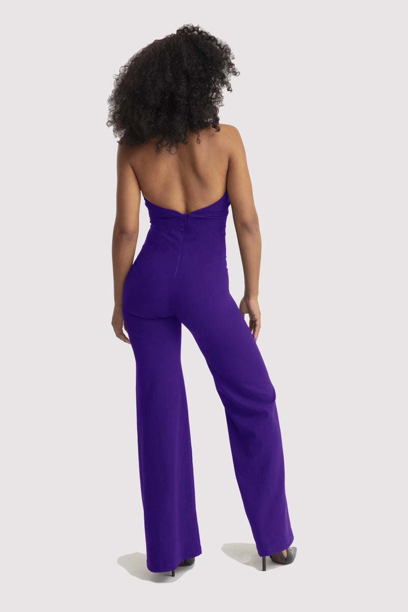 TILDA JUMPSUIT PLUM