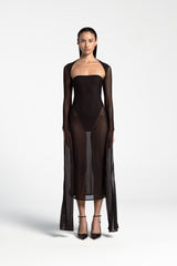 CLAUDIA STRAPLESS DRESS