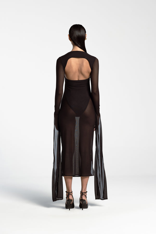 CLAUDIA STRAPLESS DRESS