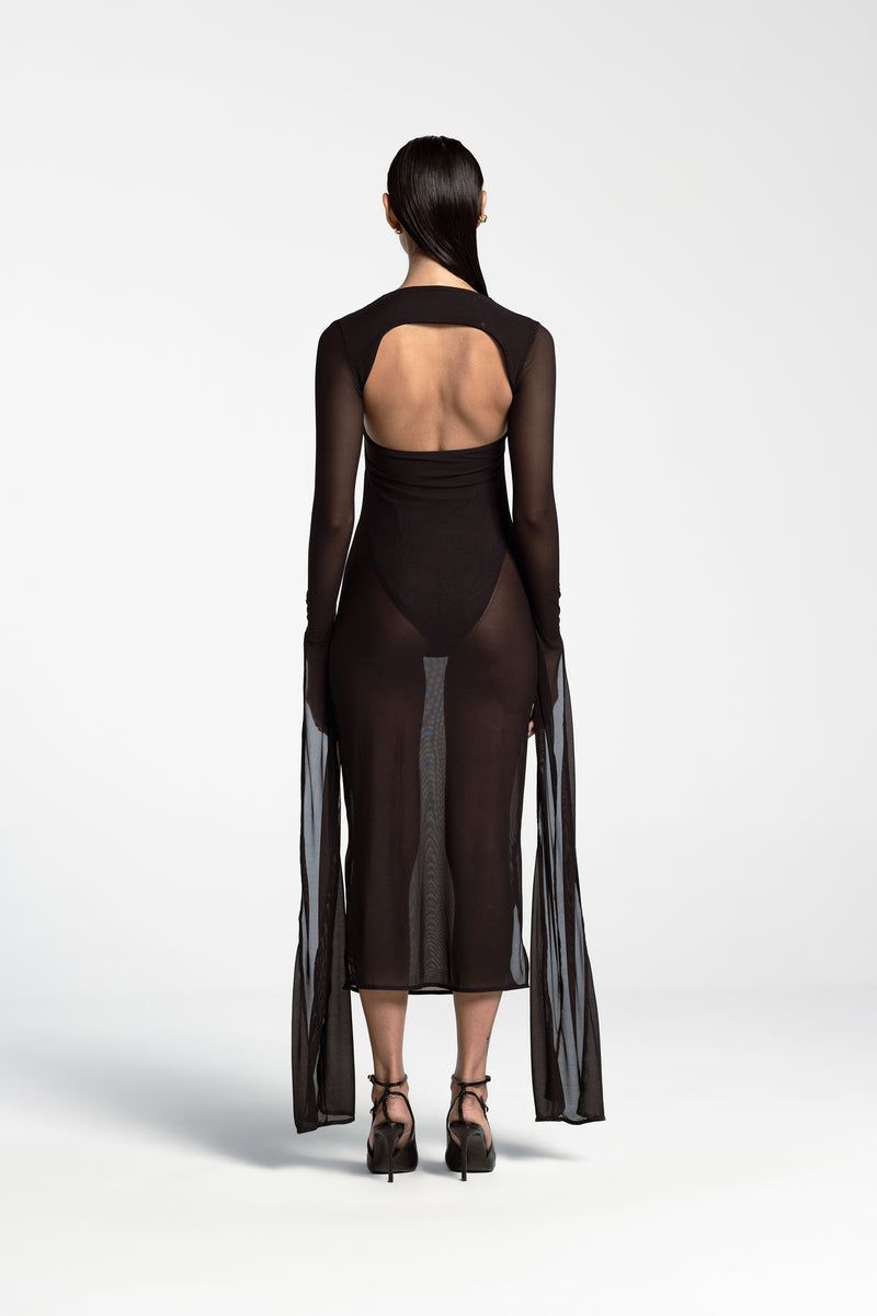 CLAUDIA STRAPLESS DRESS