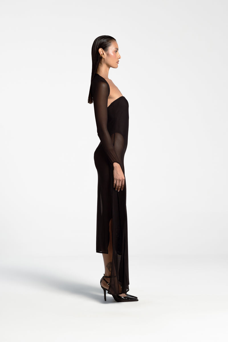 CLAUDIA STRAPLESS DRESS