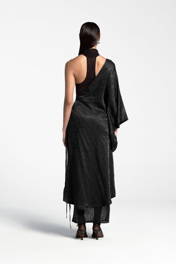 JAMIE LEE HALF KIMONO ORIENTAL BLACK