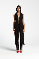 MIA HOODIE HALTER TOP