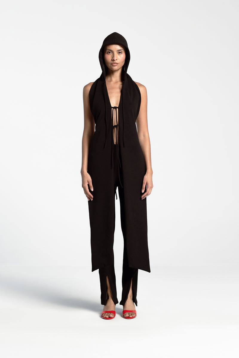 MIA HOODIE HALTER TOP