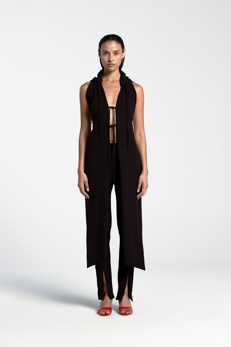 MIA HOODIE HALTER TOP