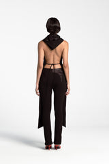MIA HOODIE HALTER TOP