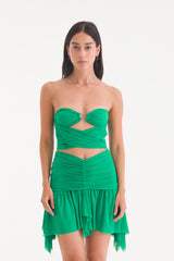 LILY MINI SKIRT GREEN