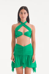 LILY MINI SKIRT GREEN