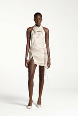 JULIETTE COWL NECK TOP IVORY