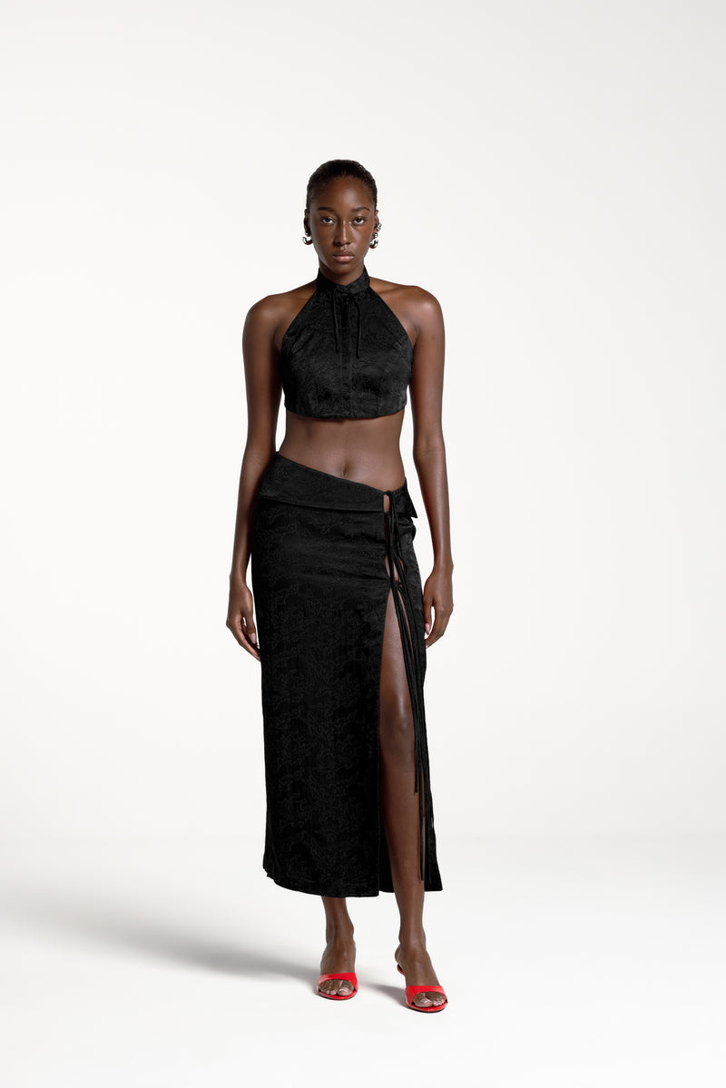 TAYLOR SHIRTFRONT BLACK