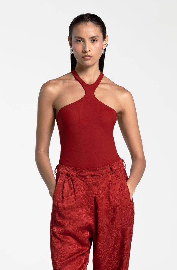 ANDREA TANK TOP CARMIN RED